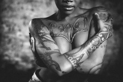 blackgirlsinked:  BGI: Black Girls Inked: Moniasse Model 