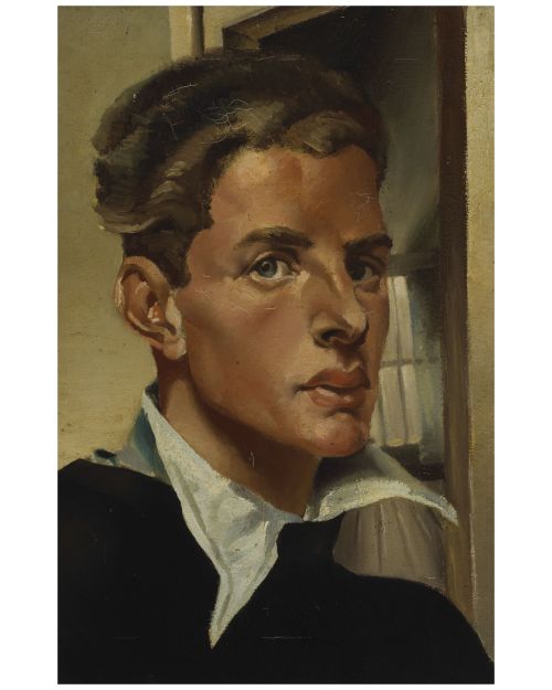 beyond-the-pale:Self-portrait, 1936 -  Patrick Hennessy  (Irish)