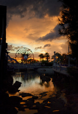 noizzex:  The Funwheel At Sunset | William McIntosh 