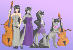 jonfawkes-art:  The many forms of Octavia. Decided to experiment