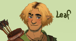 kupo-klein:  Another of my Ocs, Leaf!He lives in the forest trying