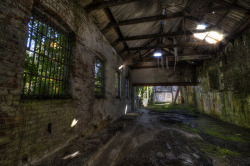 fuckyeahabandonedplaces:  Old Mill Corridor by Gareth Wray Photography