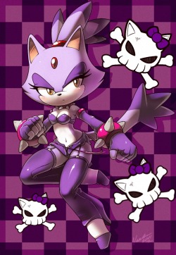 fandoms-females:  ER #6 - Kitty Fighter ( blaze_the_punk_kitty_by_nancher