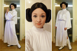 aigue-marine:  On a sidenote… My Princess Leia costume is finished
