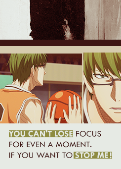 aomi-ne:   Kagami and midorima in ep 30 . サスケ。   