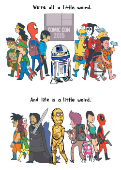 zenpencils:  ROBERT FULGHAM: A mutual weirdness 