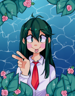 applepiyaa:best frog girl