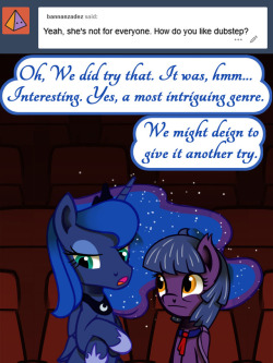 ask-canterlot-musicians: I guess she didn’t hate it.  Thank