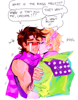 nbremilia:joseph is very anxious and stressed about pillar men