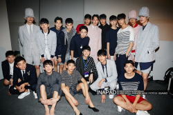 koreanmalemodels:  Models backstage for Munsoo Kwon S/S at Seoul