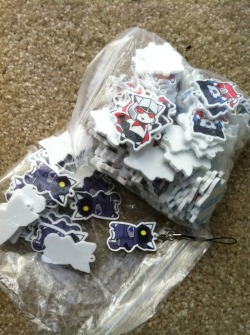 The kittyformer charms are here!!!!! XD