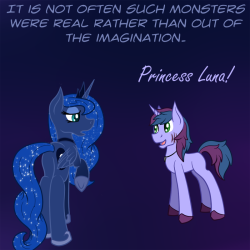 askfaithpony:((It’s Luna! from my other blog @ask-luna-and-tiberius!))=o