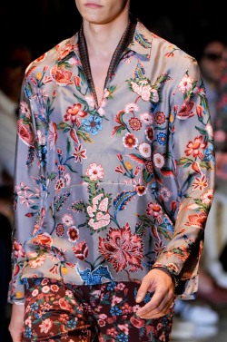 monsieurcouture:  Gucci S/S 2014 Menswear Milan Fashion Week