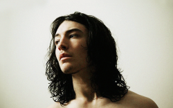 mancandykings:Ezra Miller photographed by Adam Weiss