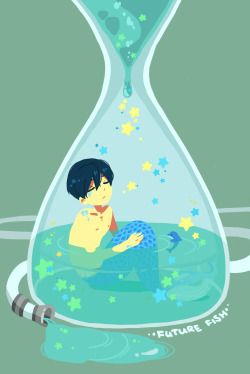 yuilien:  FUTURE FISH  So happy that they made haru a MERMAN