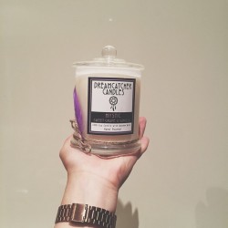 Belated Christmas present from my nigga 😊 #soycandle #dreamcatchercandles