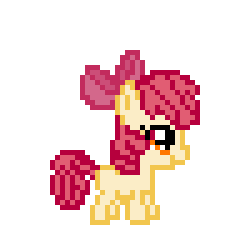 ladypixelheart:  I finally figured out how to make fillies without