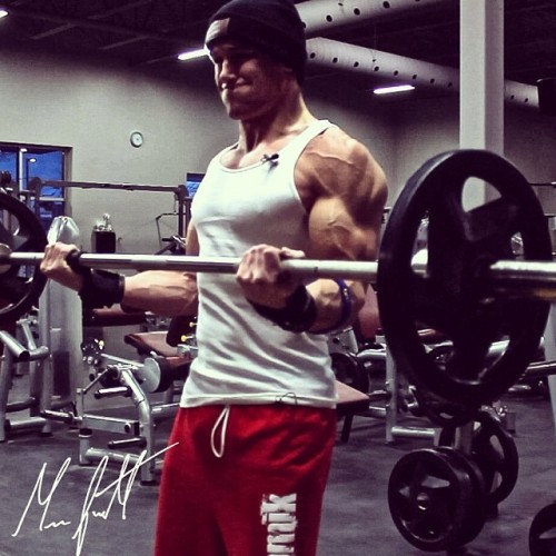 officialmarcfitt:  WRRAAAAA what an incredible workout! I just recorded the last bonus workout of the Lift More Series. If you want to lift some crazy weight, as well as gain enormous strength and  size, join Team Fitt now at marcfitt.com/teamfitt and