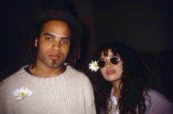 spookypuke:  oldloves:  Lenny Kravitz & Lisa Bonet  lordt