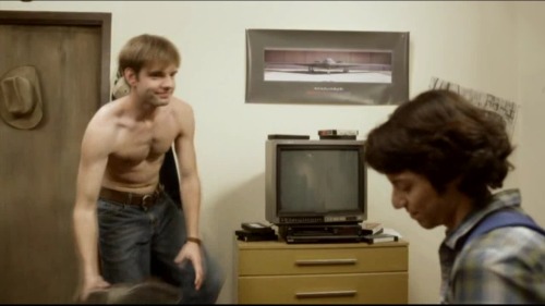 famousnudenaked:  Jacob Newton Full Frontal Naked Nude “Longhorns (2011)