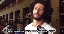 the-movemnt:  Watch: Colin Kaepernick was grilled by the media