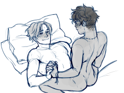 zu-nsfw-art:  Headcanon that they had been doing it for ages