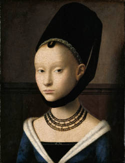 blackpaint20:  arpeggia:  Petrus Christus - Portrait of a Young