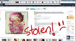 prinnay:  Hello all! If you see my artwork pop up on Amazon absolutely