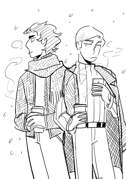 space-emos:  part of this dumb modern au i guess 