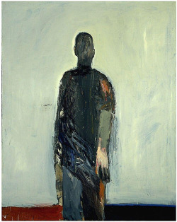 Man Walking (1958) by Nathan Oliveira.  