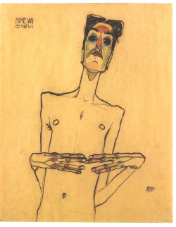 officialstevenmeisel2:  Egon Schiele, Portrait of Erwin Dominik