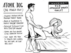 poundtheround:  Advanced Doggystyle Variation: The Atomic Dog