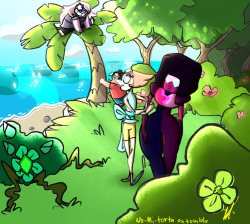 no-mi-torta:  Summer Time Searchin! The search for Peridot begins,