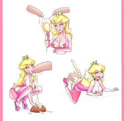 jontxu-2d:  jontxu-2d:Slutty princesses!Lineart by legoman, coloring