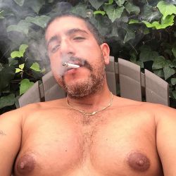 sebastianrio:  Smoking daddy