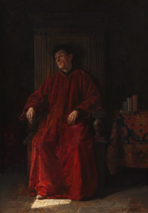 cma-modern-european-art:  Judge in Red Robe, Adolphe Charles