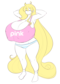 theycallhimcake:  Happy Pink Tanktop Day! (I guess) bewbchan,