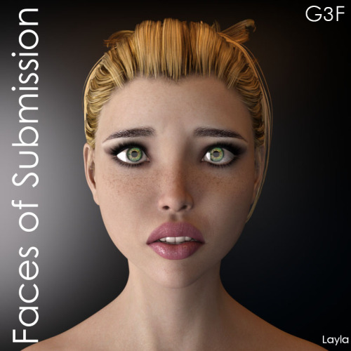 Layla’s brand new product is now available!  These  unique, high-quality facial expressions provide a 1-click solution for  1000s of renders. 20 Expressions for Daz’s G3F work with any model and  open up a world of creative opportunities in a