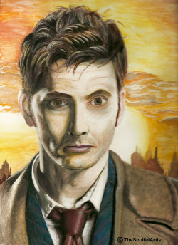 thesoulfulartist:  Watercolour painting of David Tennant for