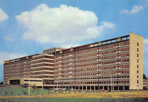 germanpostwarmodern:Hospital “Le Rayon de Soleil” (1957-67)