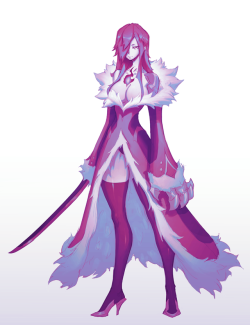 liyart:another gradient map test, on an embra alt costume