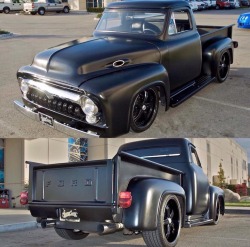 ink-metal-art:  Awesome blacked out Ford made for Sylvester Stallone