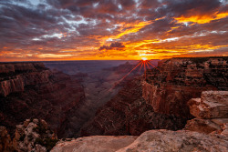 americasgreatoutdoors:  Sunsets are amazing at the Grand Canyon