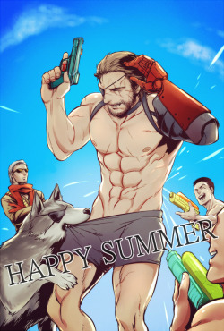 snaaaking:Happy summer   ᕕ( ᐛ )ᕗ  