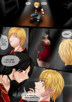 patreon req : cinder x jaune page 1please support me on patreon