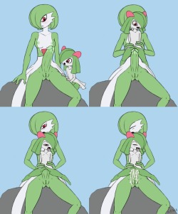 Request by anon - &ldquo;male gardevoir x female pokemon.&rdquo; I know this isn&rsquo;t entirely what you asked for but I hope you still like it. This is all I could find.