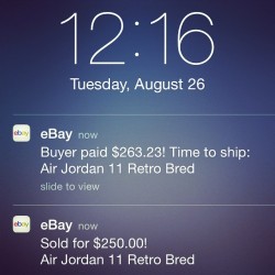 While I was sleeping……. #Ebay #PayPal
