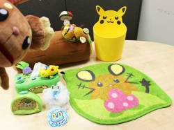 zombiemiki:  Miscellaneous and cute Pokemon home goods  Including