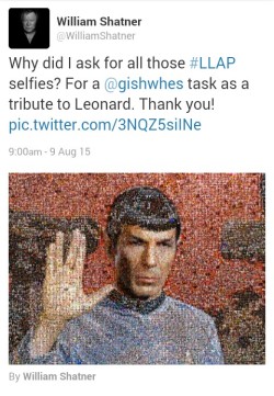 voidbat:  splogical:  Remember all those Vulcan Salute, LLAP