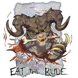 endivinity: EAT THE RUDESometimes it’s just the best option. Available